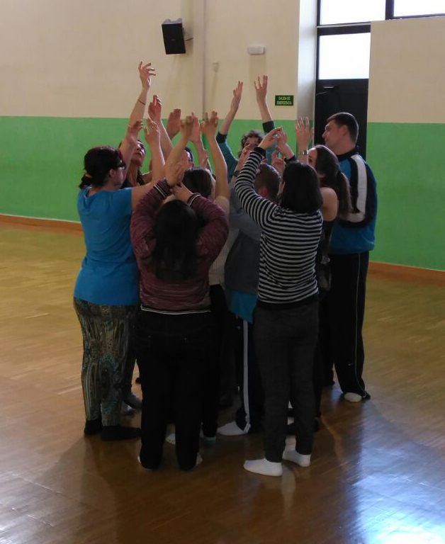 Ensayo Grupo de danza Asociación AMP