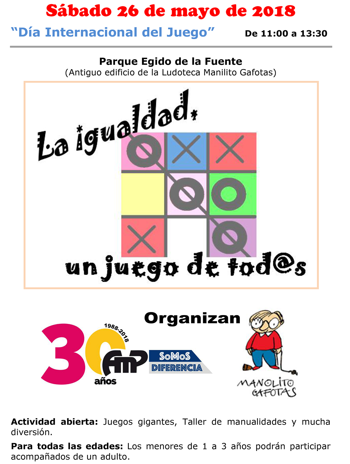 Cartel DIAdelJUEGO 2018