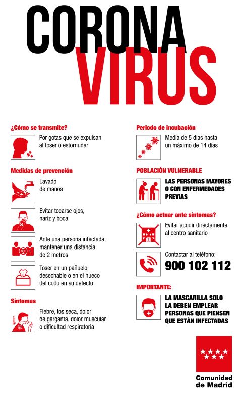 CartelInformativoCORONAVIRUS